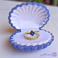 انگشتر جواهری مینیمال فری سایر مدل ونکلیف کد435