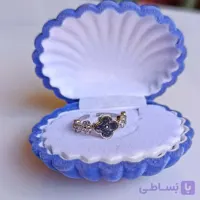 انگشتر جواهری مینیمال فری سایز مدل ونکلیف کد۴۲۵