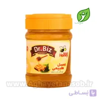 عسل طبیعی استاندارد دکتر بیز ۹۰۰ گرمی | ساکاروز زیر ۵٪ با پلمپ بهداشتی
