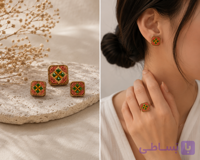 نیم‌ست چوبی طرح ایرانی