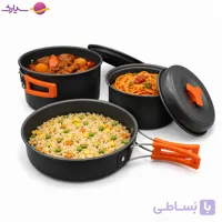 ست ظروف 5 تیکه کمپ و سفر مدلTZ-K7