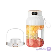 مخلوط کن و شیکر پرتابل شارژی 1.5 لیتری مدل توربو