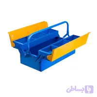 جعبه ابزار فلزی وفایی 40 سانت 2 طبقه مدل av 402 . مناسب هدیه روز مرد و تولد (ارسال از ابزار حسین 24)