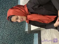 روسری ساتن مجلسی قواره 95 وارداتی