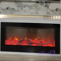 شومینه برقی مختص زیر تلویزیون با طول 100 سانتی متر