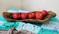 سینی پذیرایی روستیک چوب پرتقال (ابعاد 10×40) – الیکا وود