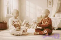 ست بلوز شلوار دخترانه خرگوش پولیشی 🐰🤎