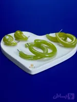 گوشواره های پکی رنگی