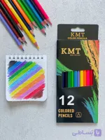 مداد رنگی 12 رنگ KMT