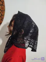 مینی اسکارف دانتل لبه نوار دوز وندیا