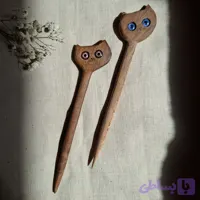 کانزاشی چوبی گربه (کد UU814)