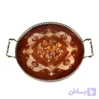 سینی چوبی معرق مدل CW21