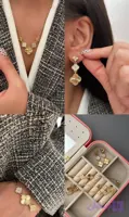ست گوشواره و گردنبند و دستبند ونکلیف برند Fashion Jewelry
