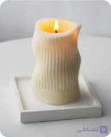 شمع استوانه موجدار