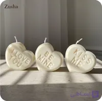 شمع قلب ایستاده