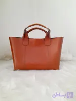 کیف دوشی زنانه جنس چرم گاوی درجه یک دست دوز