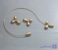 نیم ست طوق طرح ستاره وارداتی/فقط 1عدد موجود/فروش فوری