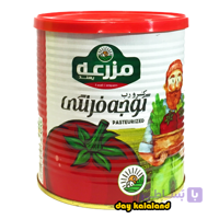 رب گوجه فرنگی قوطی 800 گرمی مزرعه