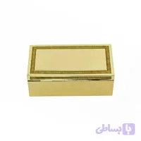 جعبه قاشق و چنگال طلایی لوکس وارداتی