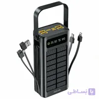 پاوربانک 20 وات گرین لاین مدل Solar X ظرفیت 30000 میلی آمپر ساعت