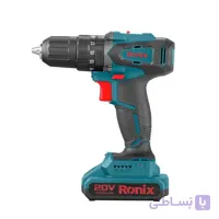 دریل شارژی  کد 8900 رونیکس 20 ولت براشلس