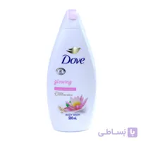 شامپو بدن داو مدل Glowing Ritual رایحه گل لوتوس حجم 500 میل