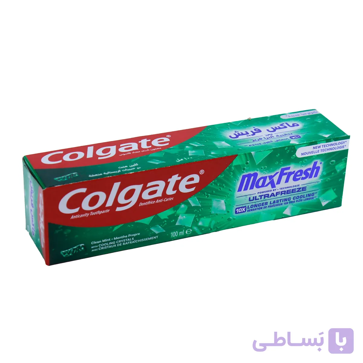 خمیر دندان کلگیت سفید کننده نعنایی مدل Max Fresh حجم 100 میل