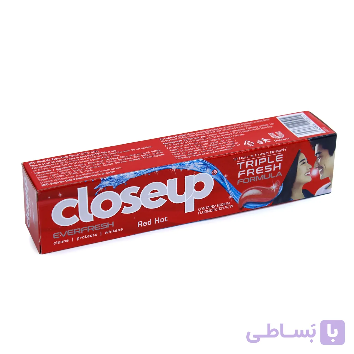 خمیر دندان کلوز آپ Closeup مدل Ever Fresh قرمز وزن 150 میل