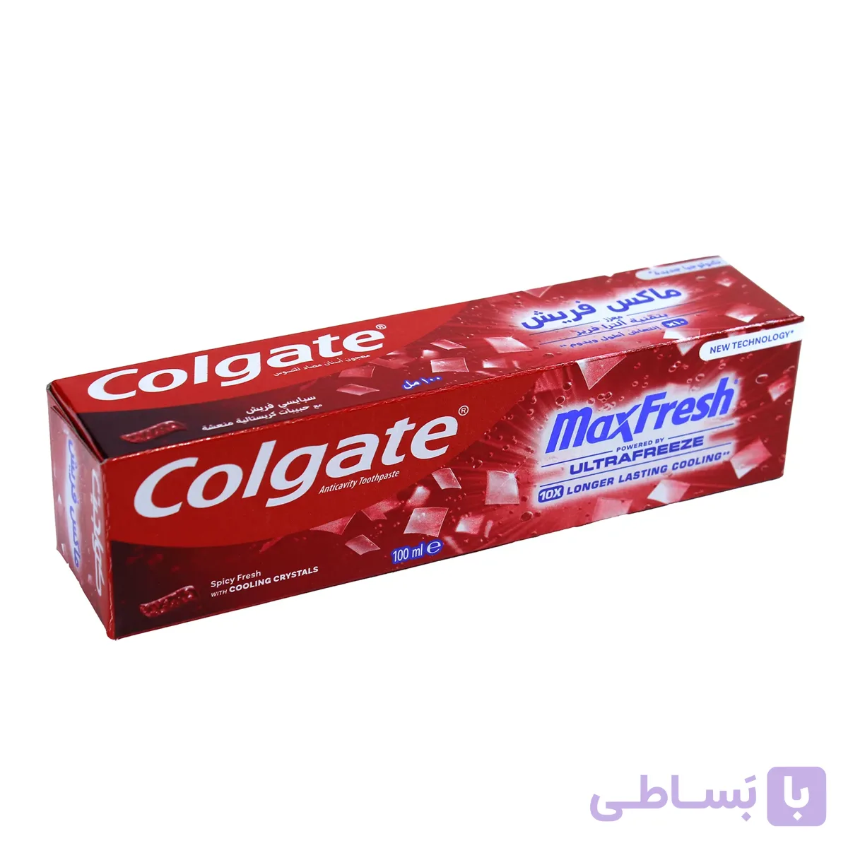 خمیر دندان کلگیت مکس فرش قرمز مدل Colgate Max Fresh حجم 100 میل