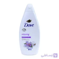 شامپو بدن داو Dove مدل Relaxing رایحه نارگیل ویاس حجم 500 میل