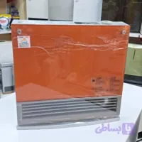 بخاری گازی برقی ژاپنی 2500 وات شیشه‌ ای بدون دودکش (کد 3370)