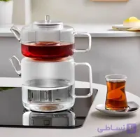 کتری قوری پیرکس ۲ لیتری