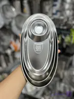 اردو خوری استیل نقره ای