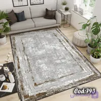 کاور فرش / روفرشی کشدار مخمل شانل ترک کد A793