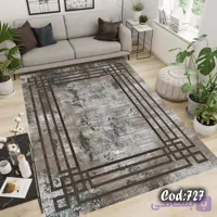 کاور فرش / روفرشی کشدار مخمل شانل ترک کد A727
