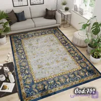 کاور فرش / روفرشی کشدار مخمل شانل ترک کد A752