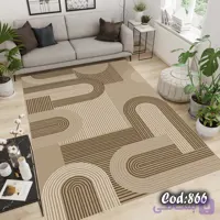 کاور فرش / روفرشی کشدار مخمل شانل ترک کد A866