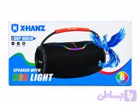 اسپیکر بلوتوثی X-HANZ مدل BKP-XHA10 | توان 16 وات RGB