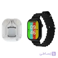ساعت هوشمند به همراه ایرپاد بلوتوثی wisme مدل ws-x17