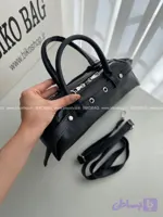 کیف زنانه استوانه ای کمربندی چرم وارداتی