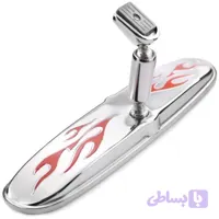 آینه وسط استیل پشت آتشی