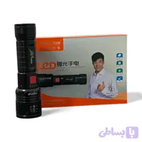 چراغ قوه پلیسی اسمال سان ZY-T271 با باتری 4800mAh، برد 500 متر و 2500 لومن