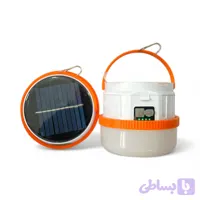 لامپ خورشیدی و شارژی 300وات قدرتمند N.LIGHT مدل Q106T – ایده آل برای کمپینگ و اضطراری