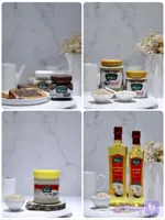 بسته خانواده درویک(سه بطری روغن ارده-یک بطری حلوا ارده-یک بطری ارده-ارده شکلاتی-کرم ارده)