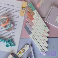 هایلایتر پاستیلی پاستلی ژیکسوا رنگ نود پک 6رنگ ماژیک فسفری