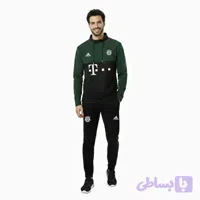 ست سویشرت و شلوار راحتی مردانه پنبه مدل baye دو تکه رنگی