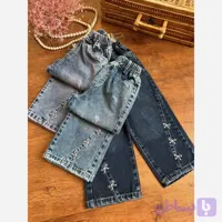 شلوار جین دخترانه سایز 50 تا 75