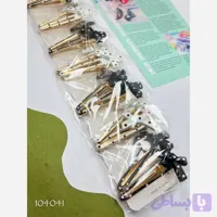 گیره مو پاپیونی دخترانه بسته 2 عددی وارداتی