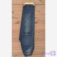 شلوار مام استایل جین اسپرت بچگانه سایز 75 تا 100