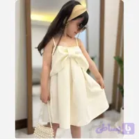 سارافون دخترانه مازراتی طرح پاپیون سایز 40 تا 60 مناسب 2 تا 11 سال